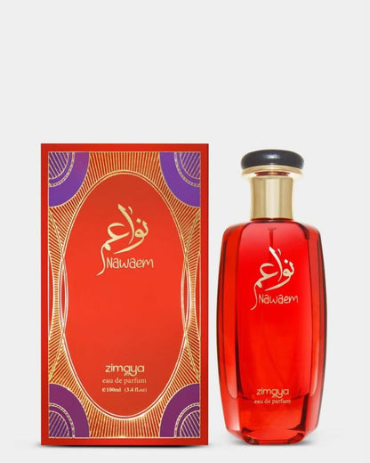 Nawaem by Zimaya – عطر نسائي فاخر بنفحات أنثوية آسرة