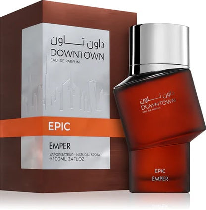 Downtown Epic by Emper – عطر رجالي فاخر بنفحات عصرية جذابة