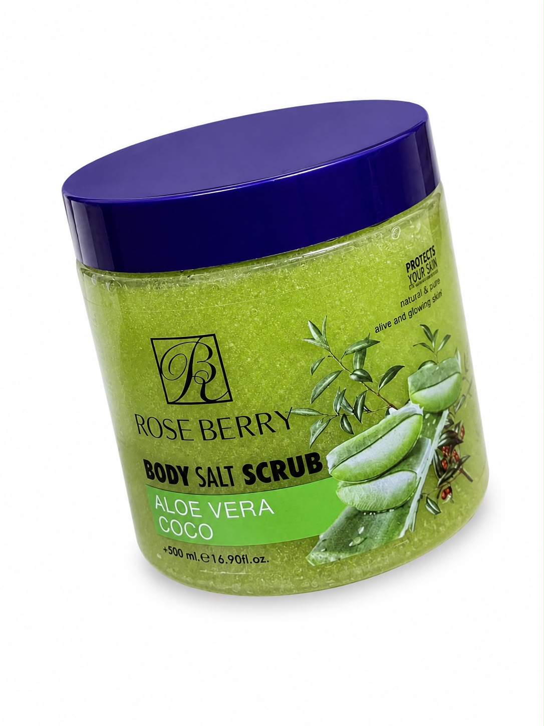 Rose Berry Aloe Vera Coco – مقشر الجسم بالألوفيرا وجوز الهند